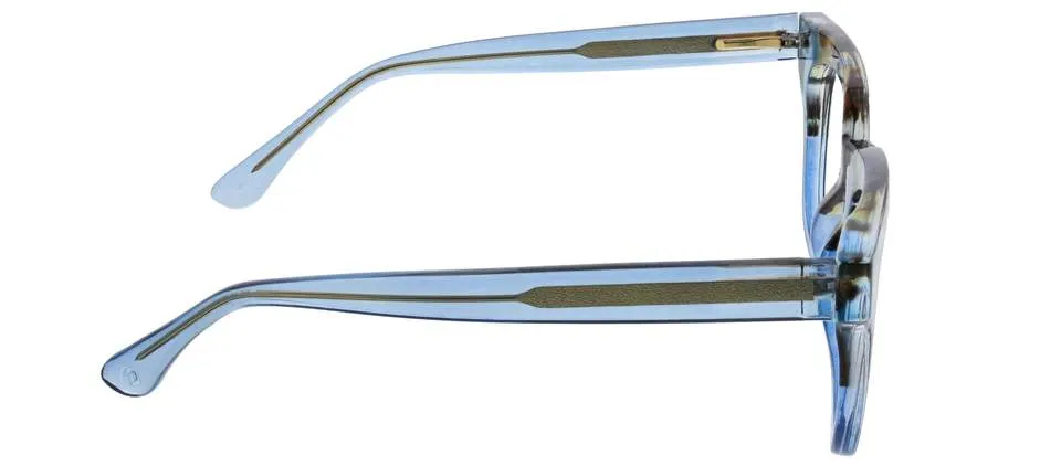 Peepers - Showbiz Blue Light Reading Glasses, Blue Quartz & Blue