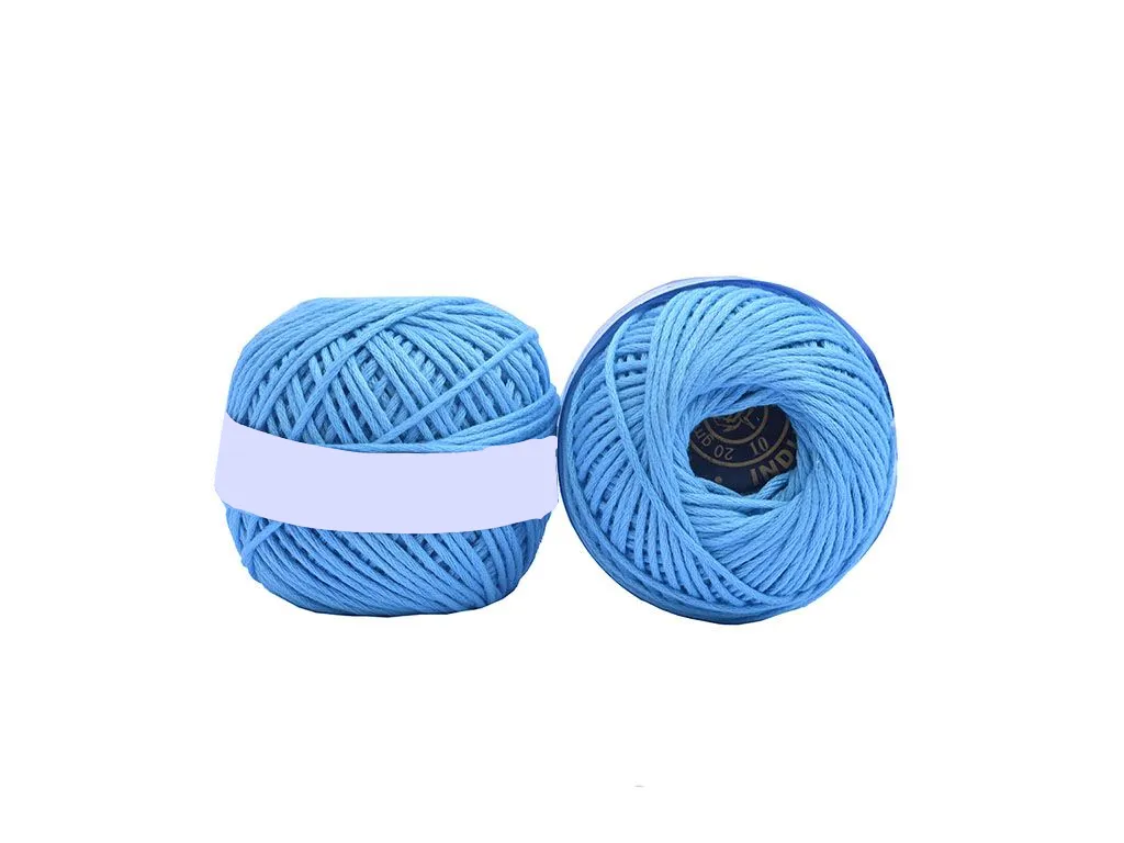 Sky Blue Color  Cotton Thread